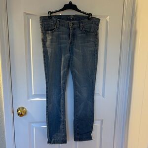 7 For All Mankind Blue Women's Jeans